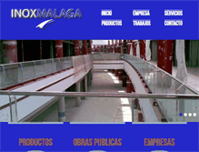 Tablet Screenshot of inoxmalaga.com